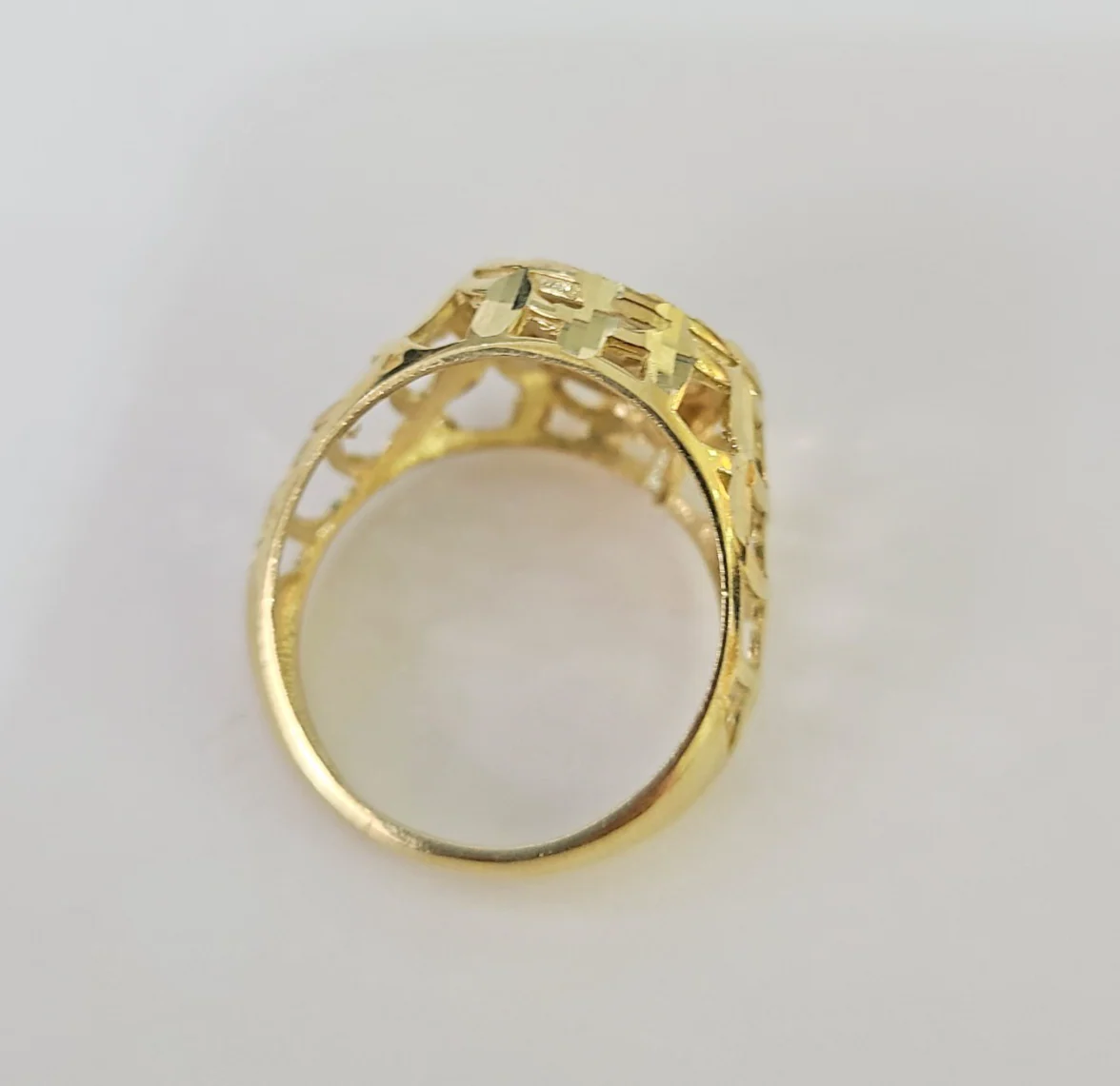 10k 50 Pesos Coin Centenario Ring Yellow Gold Men Real Genuine All Sizes - Image 2
