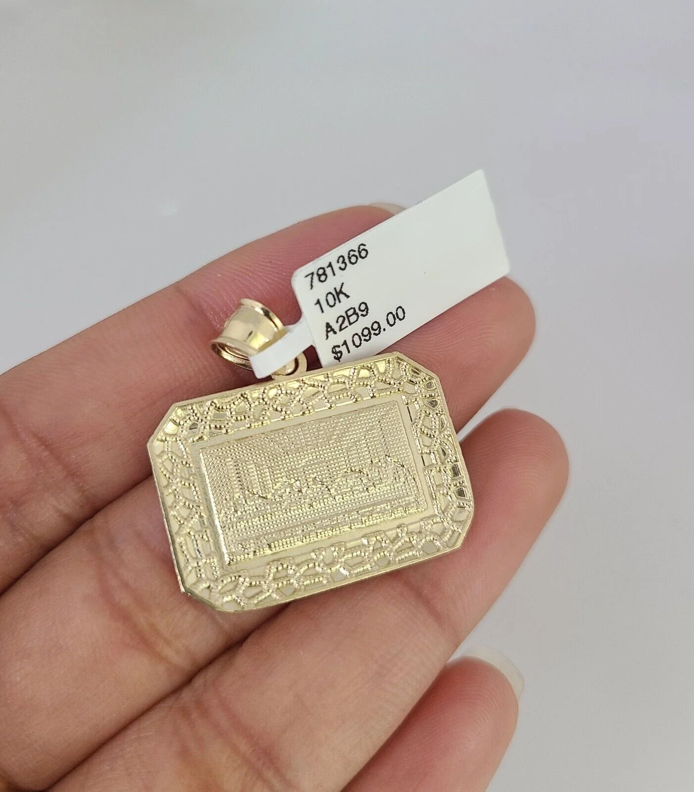 10k Gold Solid Miami Cuban Chain Necklace Last Supper Pendant 2.5mm 18-24" Set - Image 7