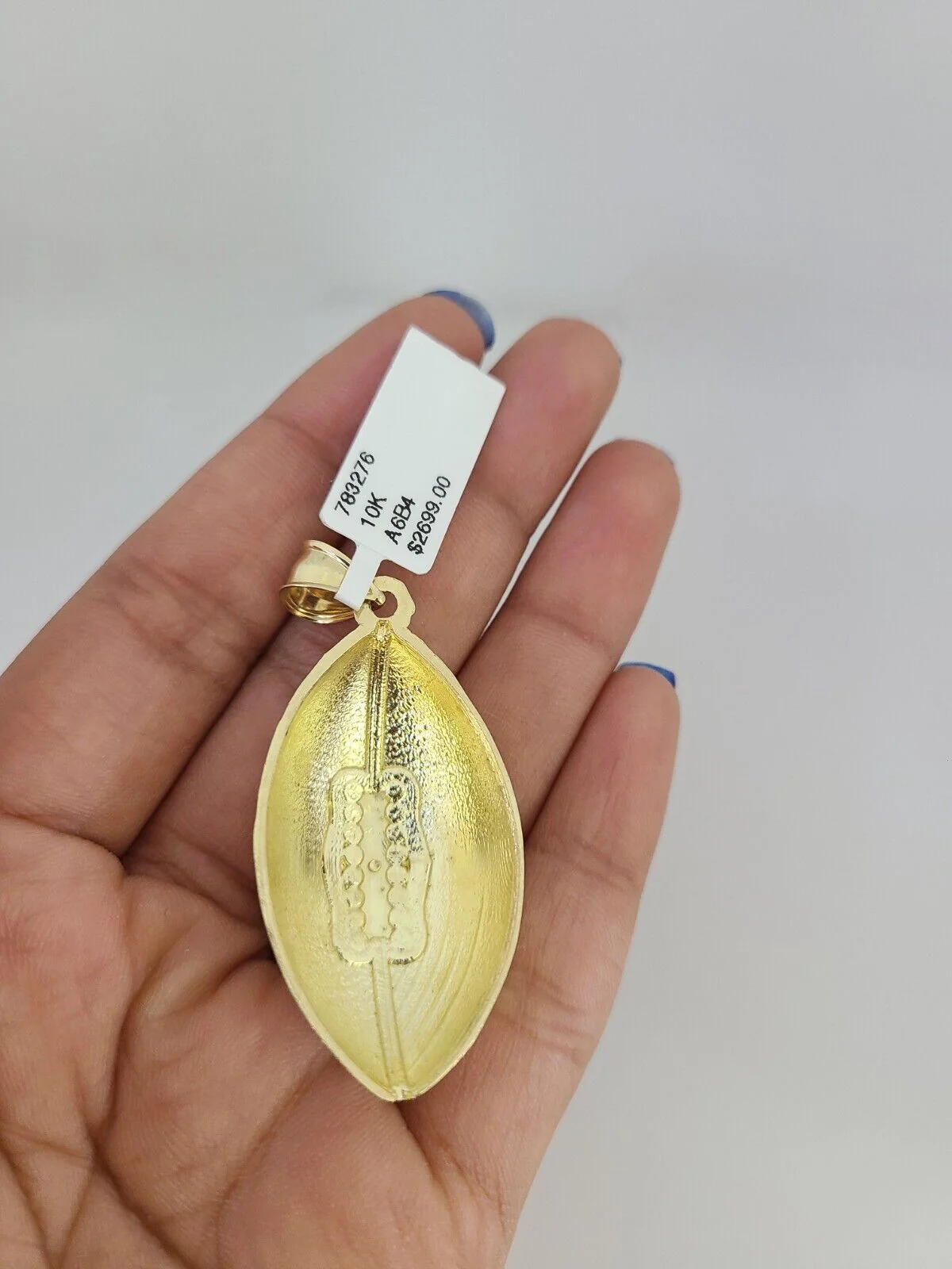 10k Yellow Gold Franco Chain Foot Ball Charm Pendant 4mm 18-28 Inches Necklace - Image 7