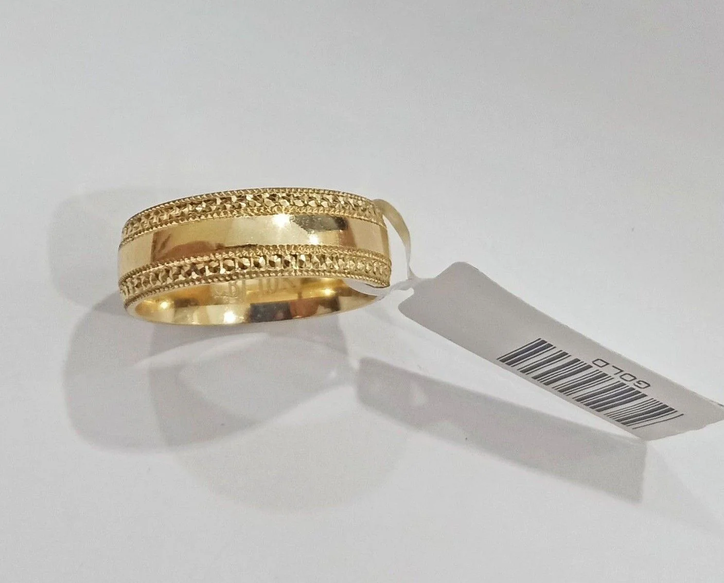 10k Yellow Gold Mens Band Engagement Wedding Ring Real 10kt gold Ring Sizes 6,7,8,9,10,11 & 12