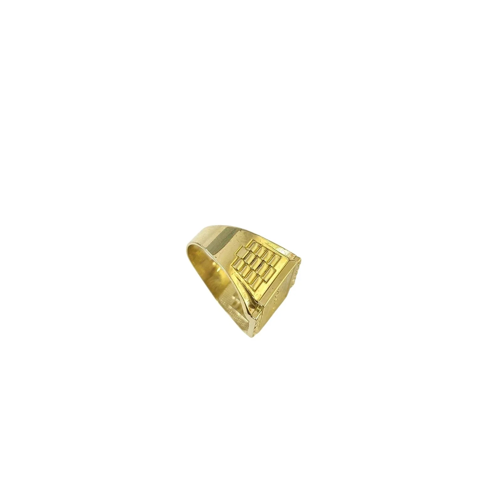 10K Yellow Gold Mens Last Supper Ring Signet Religious Band Bold Statement - Image 6