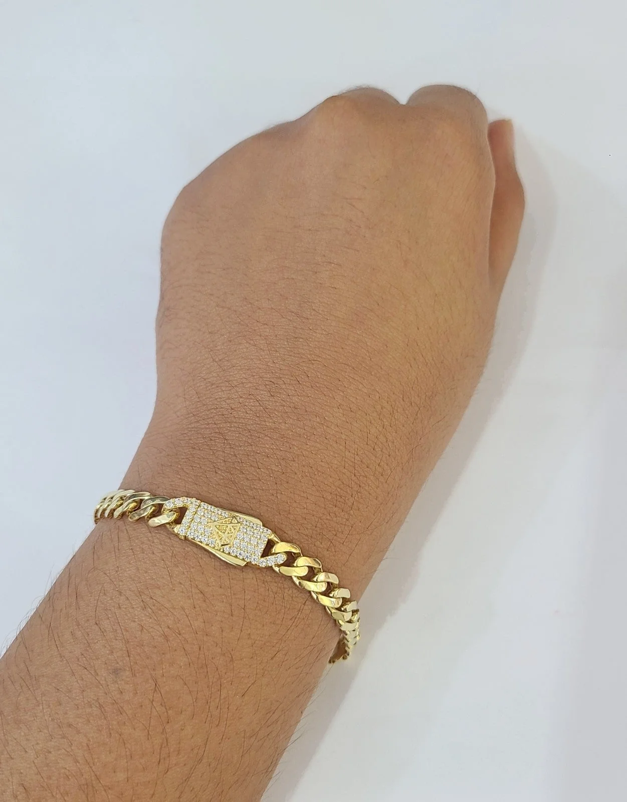 14k Gold Bracelet Royal Monaco 6mm 7.5" Inch Real 14kt Gold Box clasp REAL - Image 8