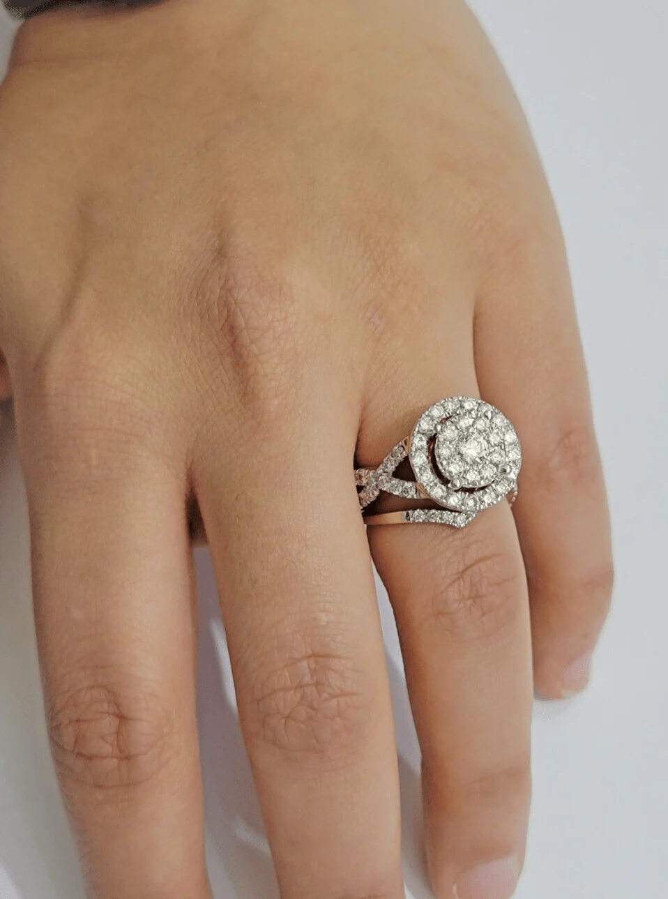14kt Yellow Gold 2CT Diamond Ring Band Ladies Bridal Set Wedding Engagement SALE - Image 13