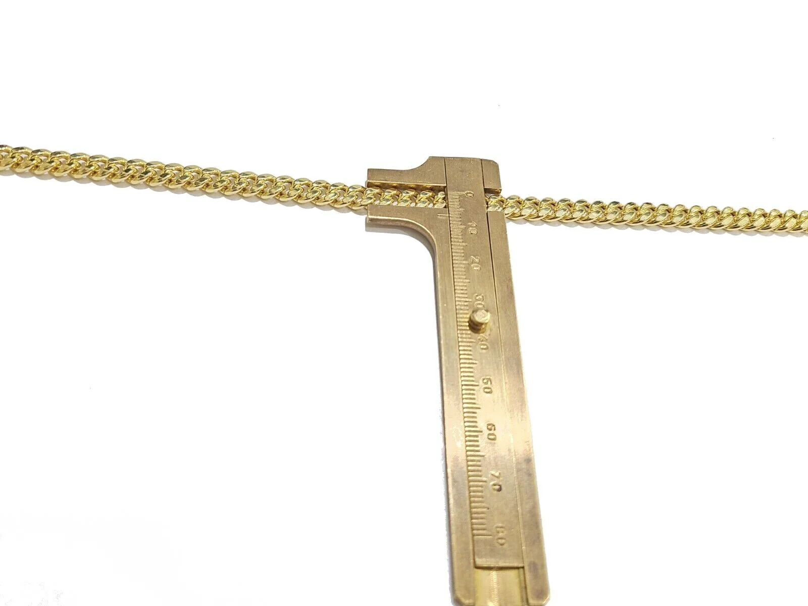 Real 10k Gold Chain Necklace Miami Cuban Link 7mm 18" - 30 Inch Mens 10kt Yellow - Image 3