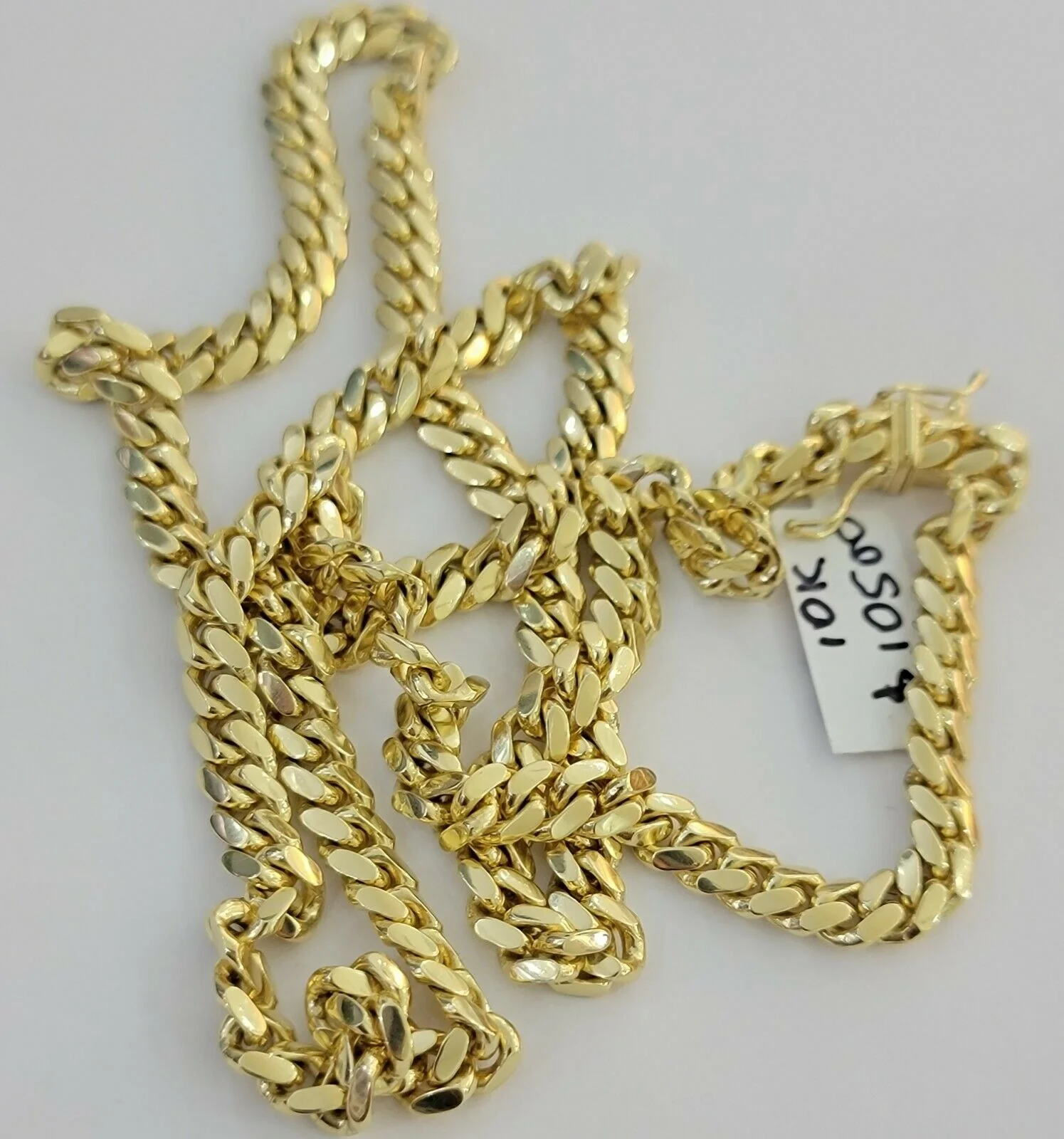 REAL 10k Gold Necklace Chain 6mm Miami Cuban Link 18-28" 10kt Yellow Gold SOLID - Image 4