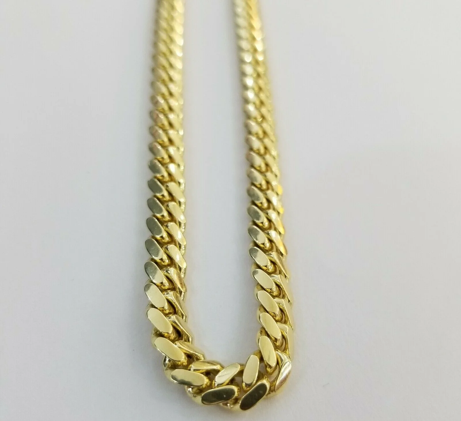REAL 10k Gold Necklace Chain 6mm Miami Cuban Link 18-28" 10kt Yellow Gold SOLID - Image 5