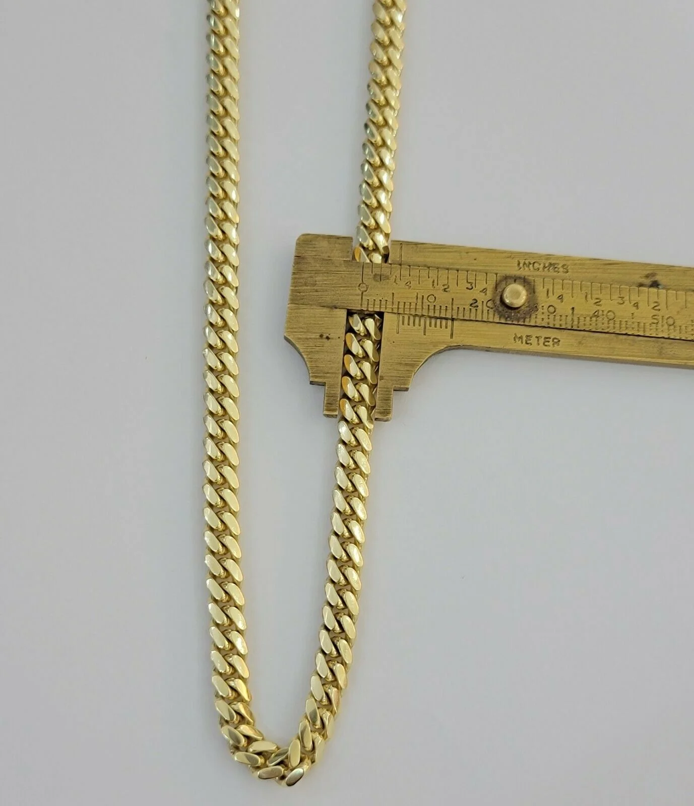 REAL 10k Gold Necklace Chain 6mm Miami Cuban Link 18-28" 10kt Yellow Gold SOLID - Image 7