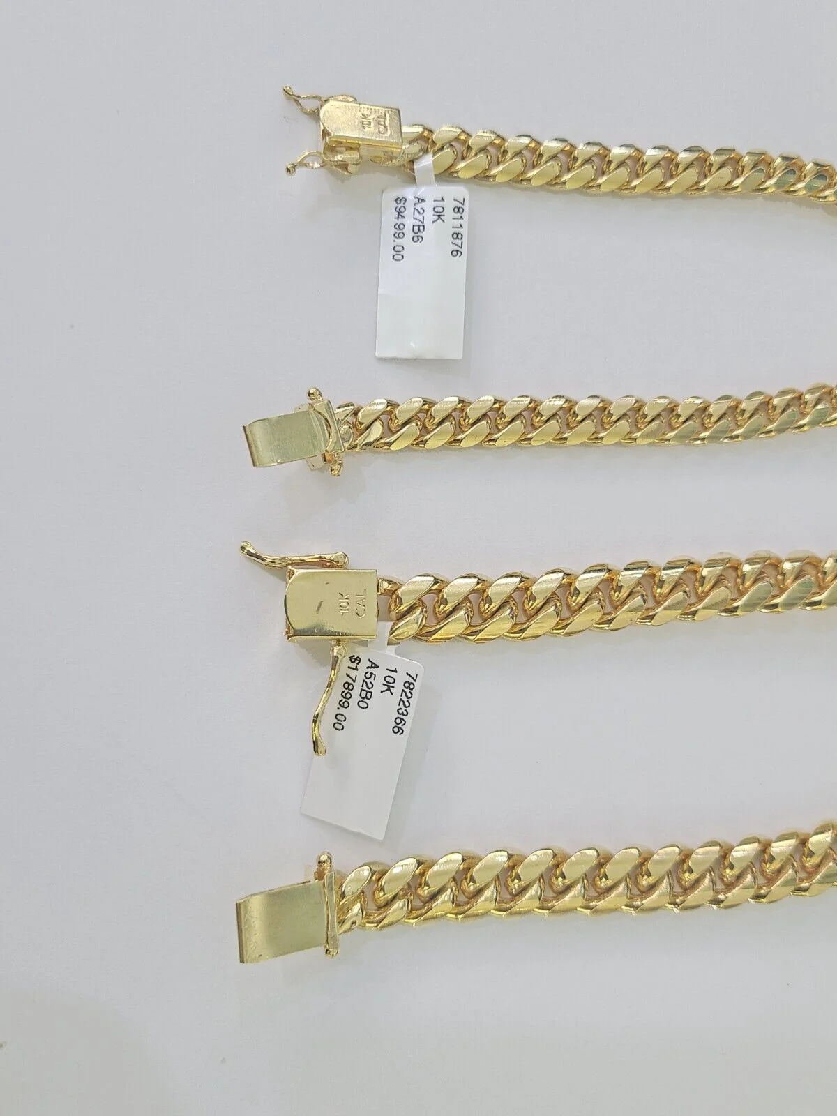 Real 10k Miami Cuban Bracelet Yellow Gold 6mm 9mm Men Women 7" 7.5" 8" 8.5" 9" - Image 4