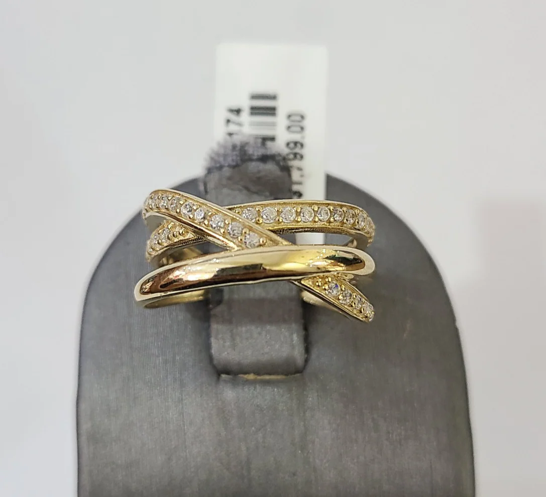 Real 10k Ring Engagement Yellow Gold Men Women Genuine Ring Sizes 6,7,8,9,10,11 & 12