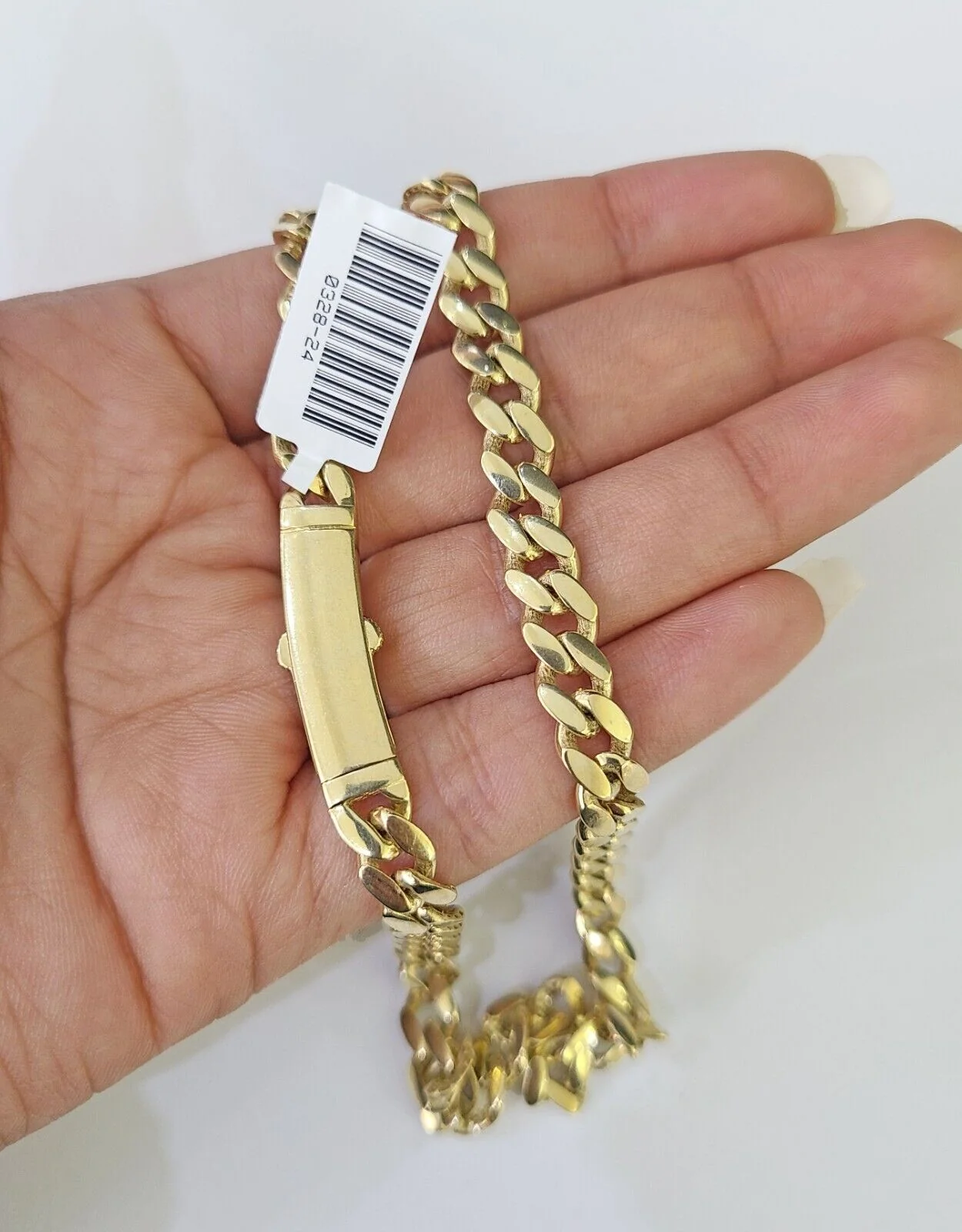 Real 10k Royal Monaco Chain 6mm 20 inches Yellow Gold Necklace Men Women - Image 2
