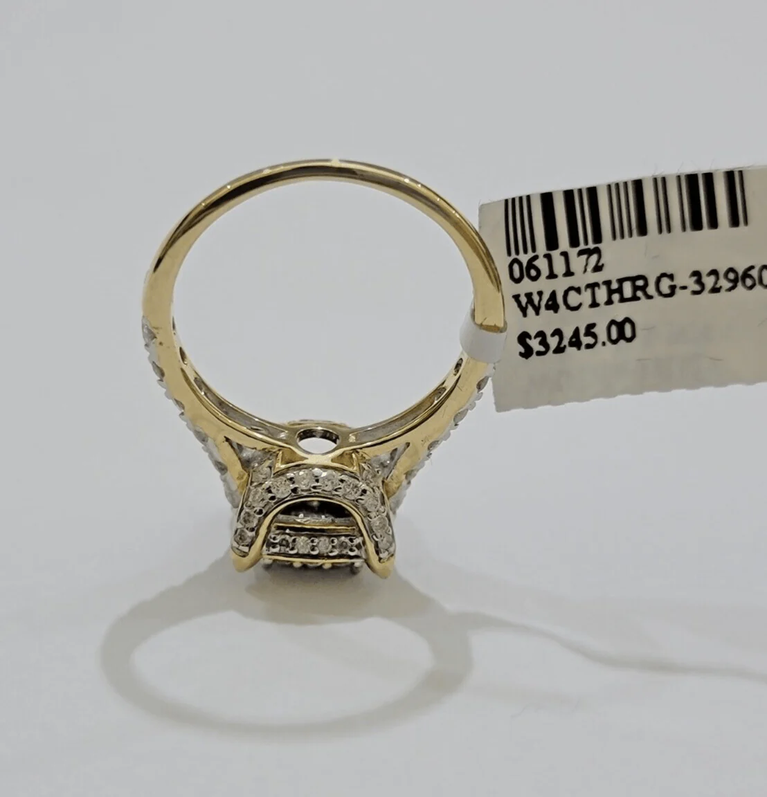 Real 10k Yellow Gold 1.35CT Diamond Ring Women Band Natural Genuine Wedding SALE - Image 7