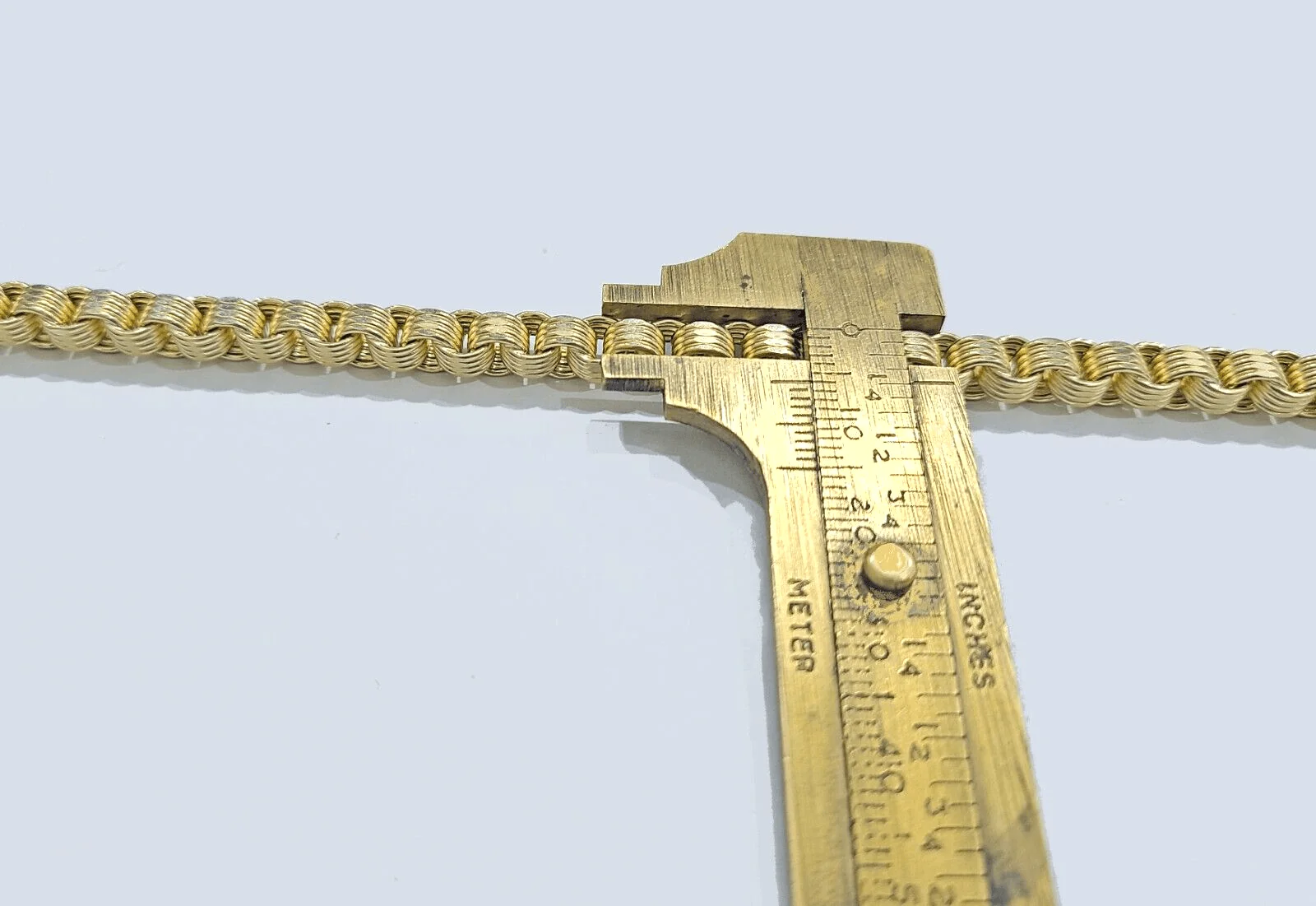 Real 10k Yellow Gold 5mm Box Byzantine Bracelet 8" inch 10kt Unisex Men Women - Image 5