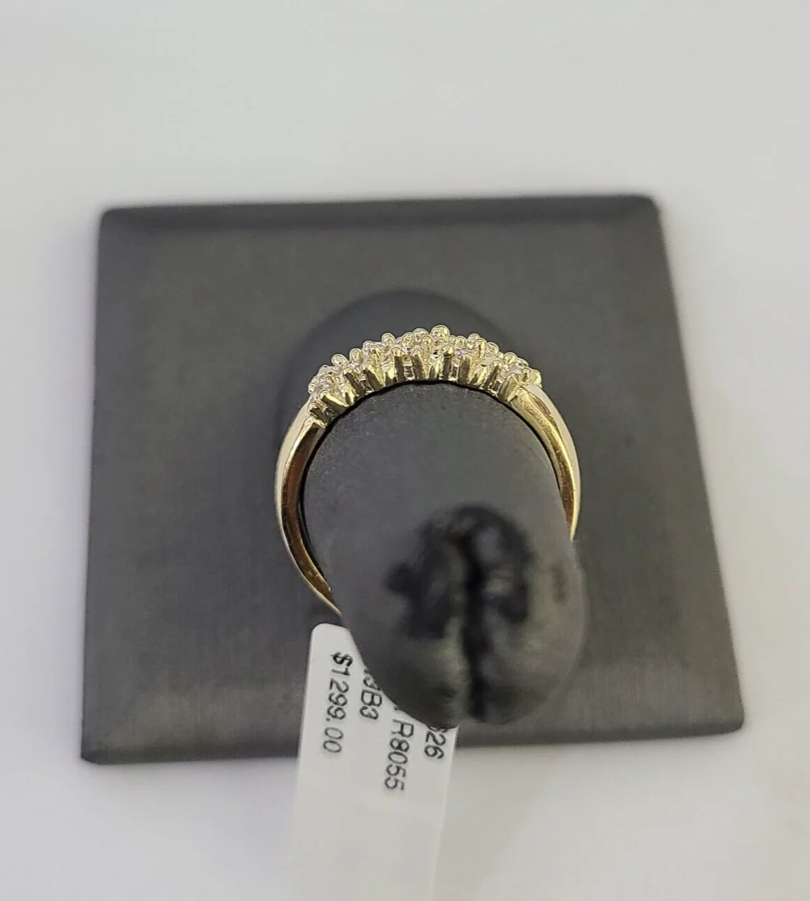 Real 10k Yellow Gold Ring Wedding Engagement Casual 10Kt Genuine Ring Sizes 6,7,8,9,10,11 & 12 - Image 3