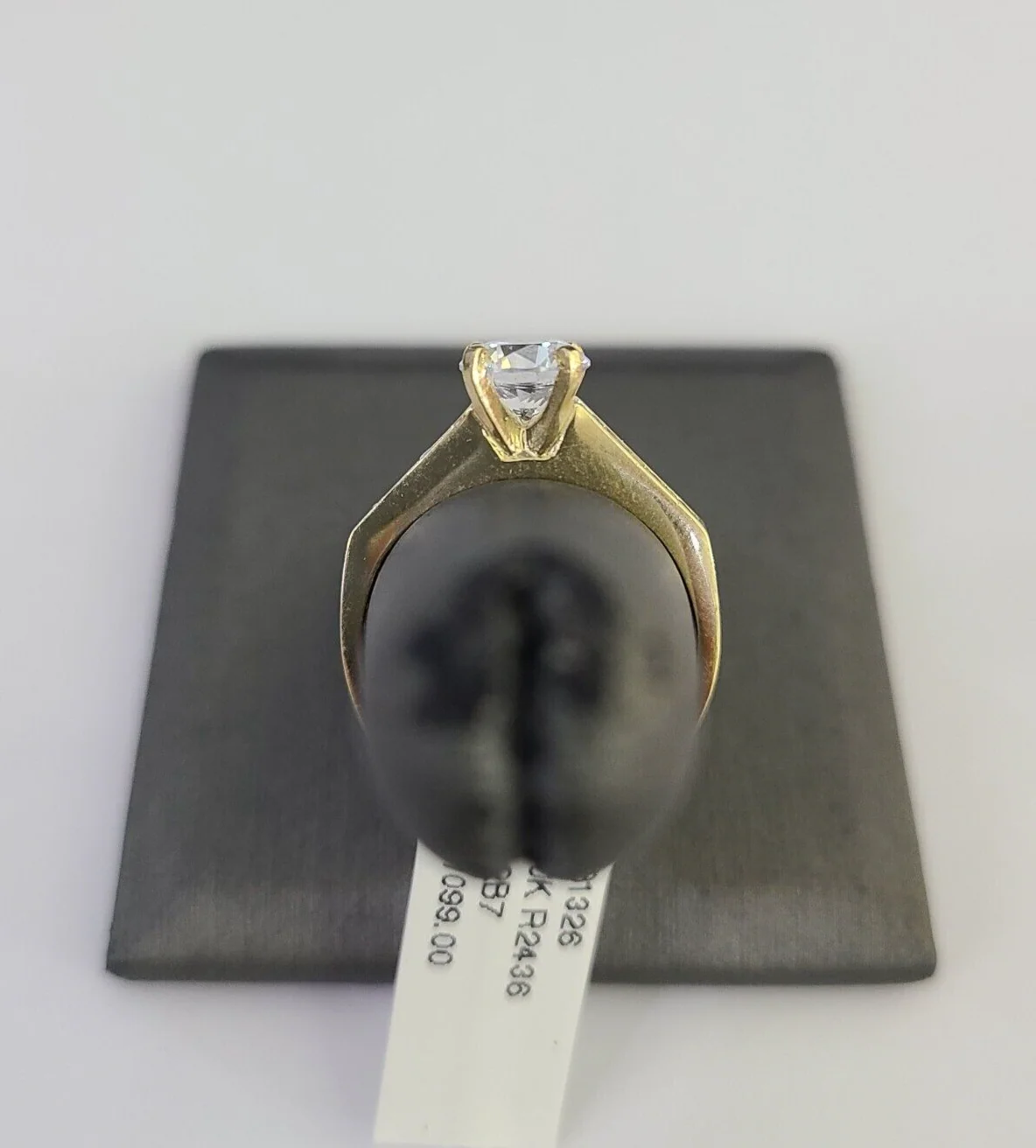 Real 10k Yellow Gold Ring Wedding Engagement Casual 10Kt Genuine Ring Sizes 6,7,8,9,10,11 & 12 - Image 4