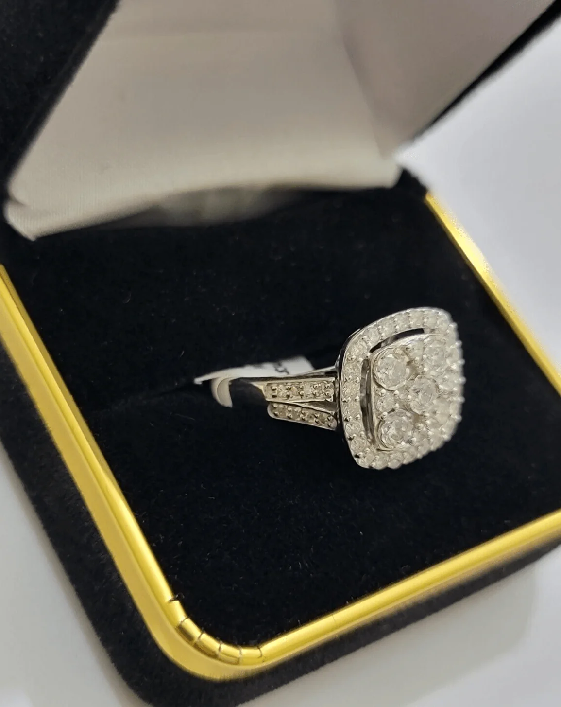 Real 10kt Gold 1CT Diamond Ring Women Band Natural Genuine Band Wedding 10k SALE - Image 10
