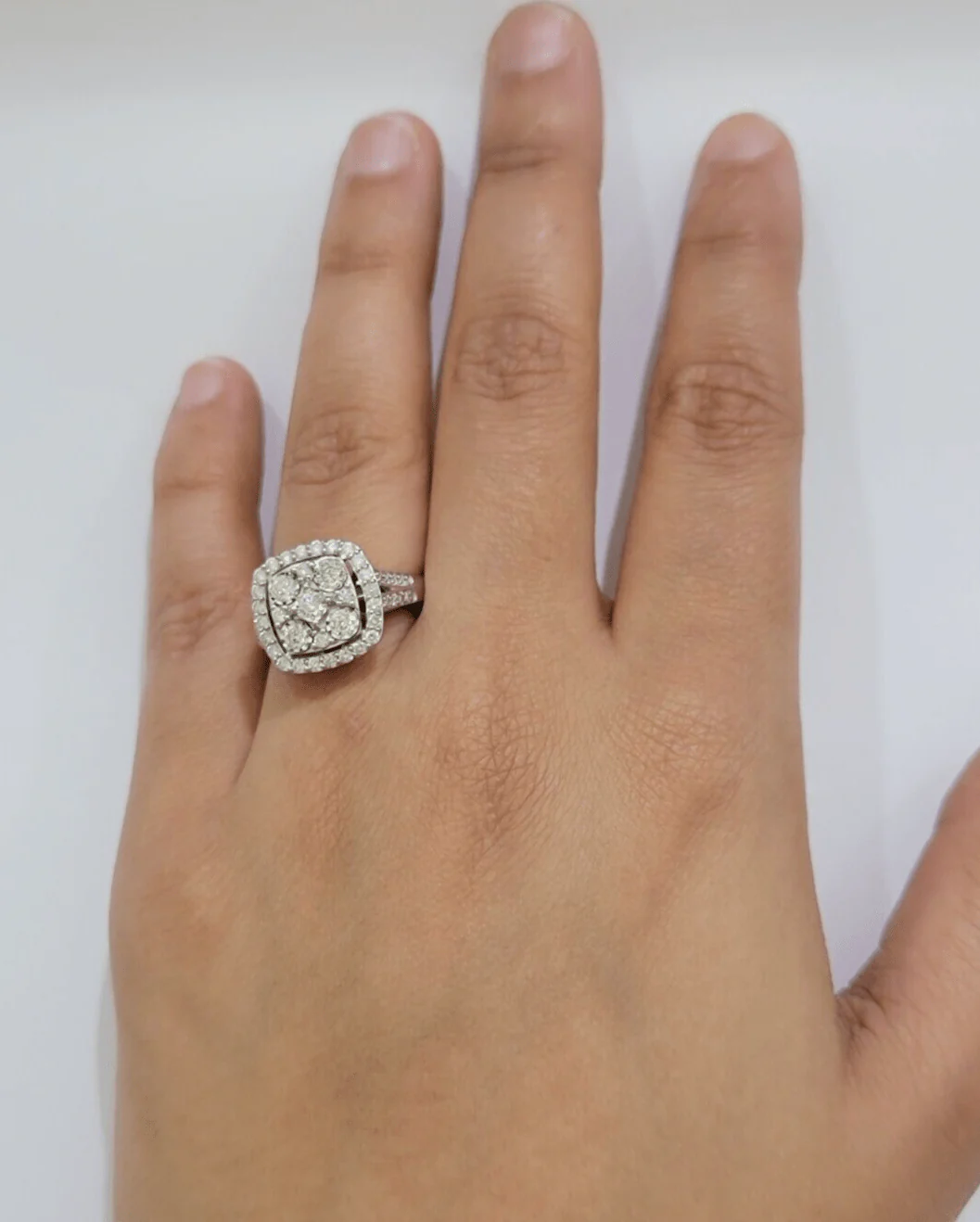 Real 10kt Gold 1CT Diamond Ring Women Band Natural Genuine Band Wedding 10k SALE - Image 7
