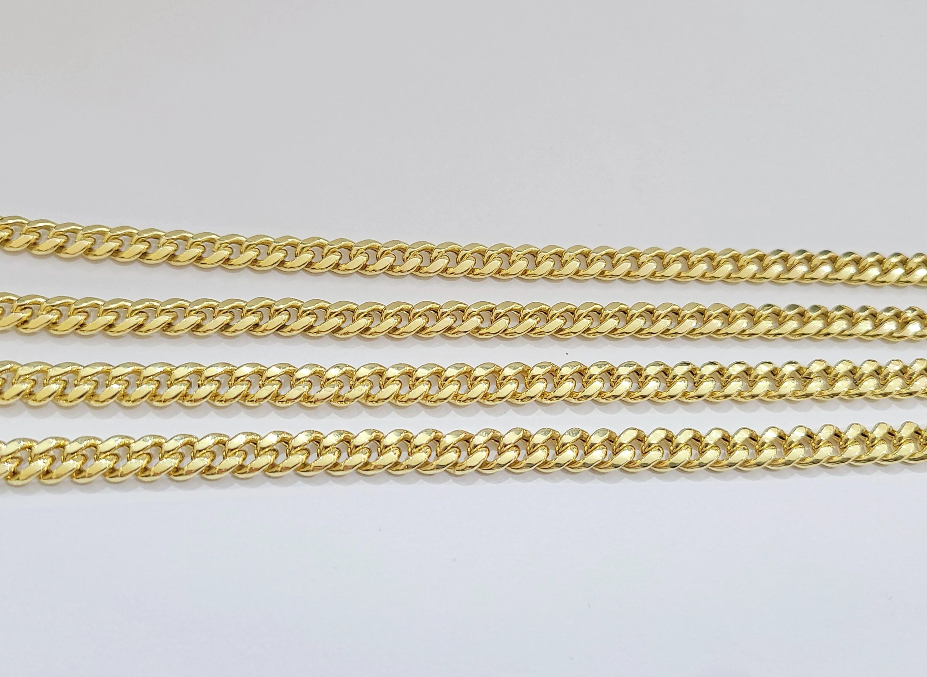 Real 14k Yellow Gold 7mm Miami Cuban Link Chain 20" Necklace Box Lock - Image 8