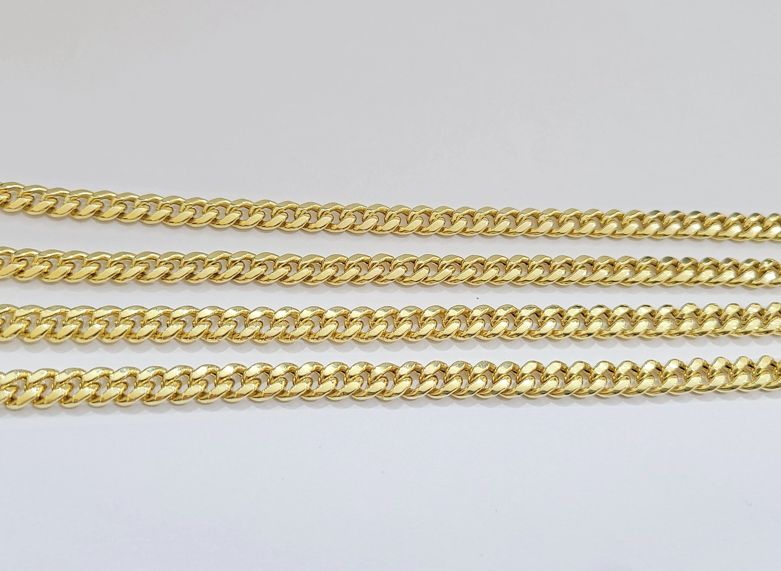 Real 14k Yellow Gold 7mm Miami Cuban Link Chain 22" Necklace Box Lock - Image 8