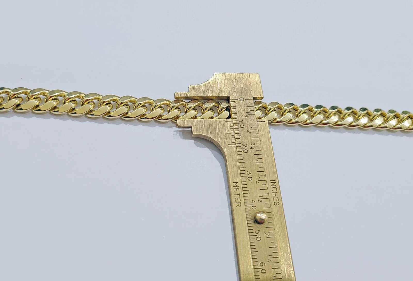 Real 14k Yellow Gold 9mm Miami Cuban Link Bracelet 8.5 ''inch 14kt Unisex - Image 6