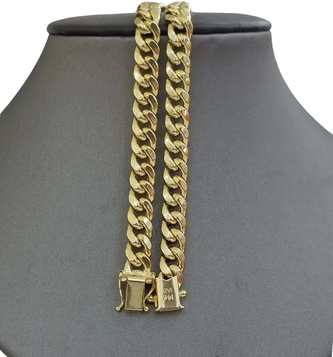 Real 14K Yellow Gold Bracelet Miami Cuban 8" Inch 7mm 14kt Gold Pura Oro - Image 6