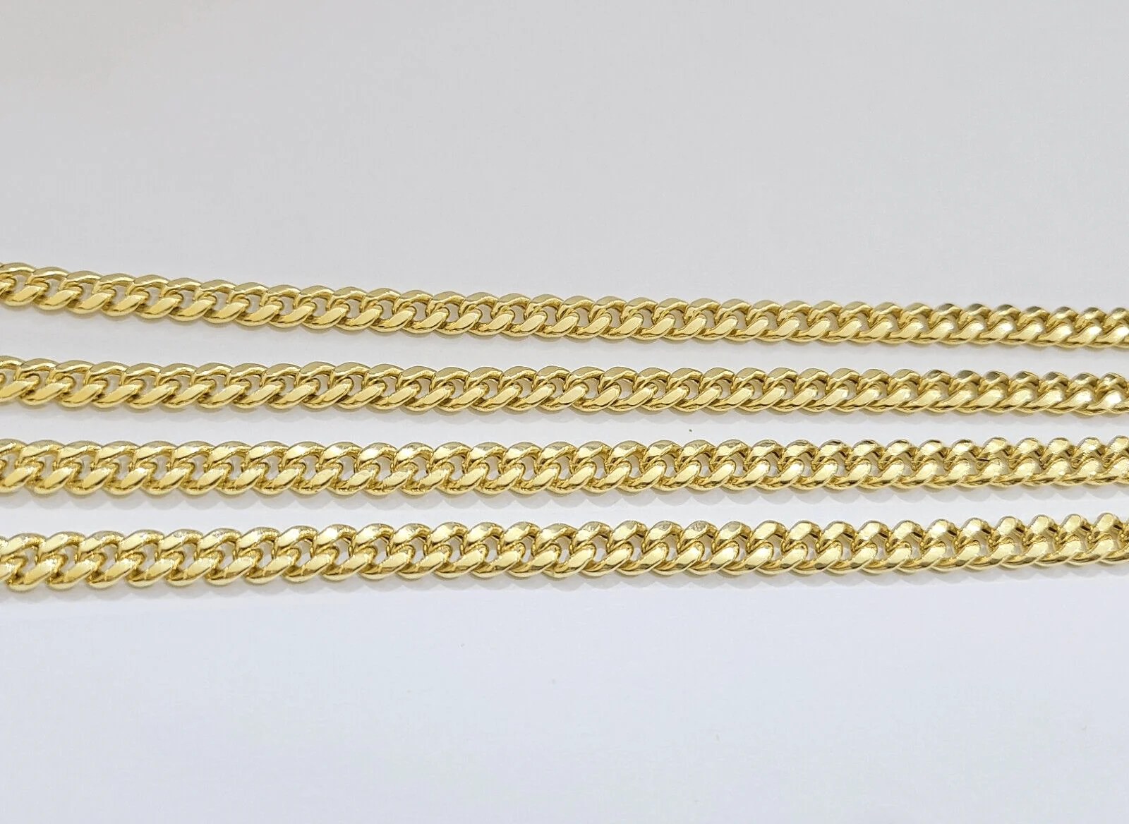 Real 14k Yellow Gold Miami Cuban Link Chain 7mm 22" Necklace Box Lock - Image 9