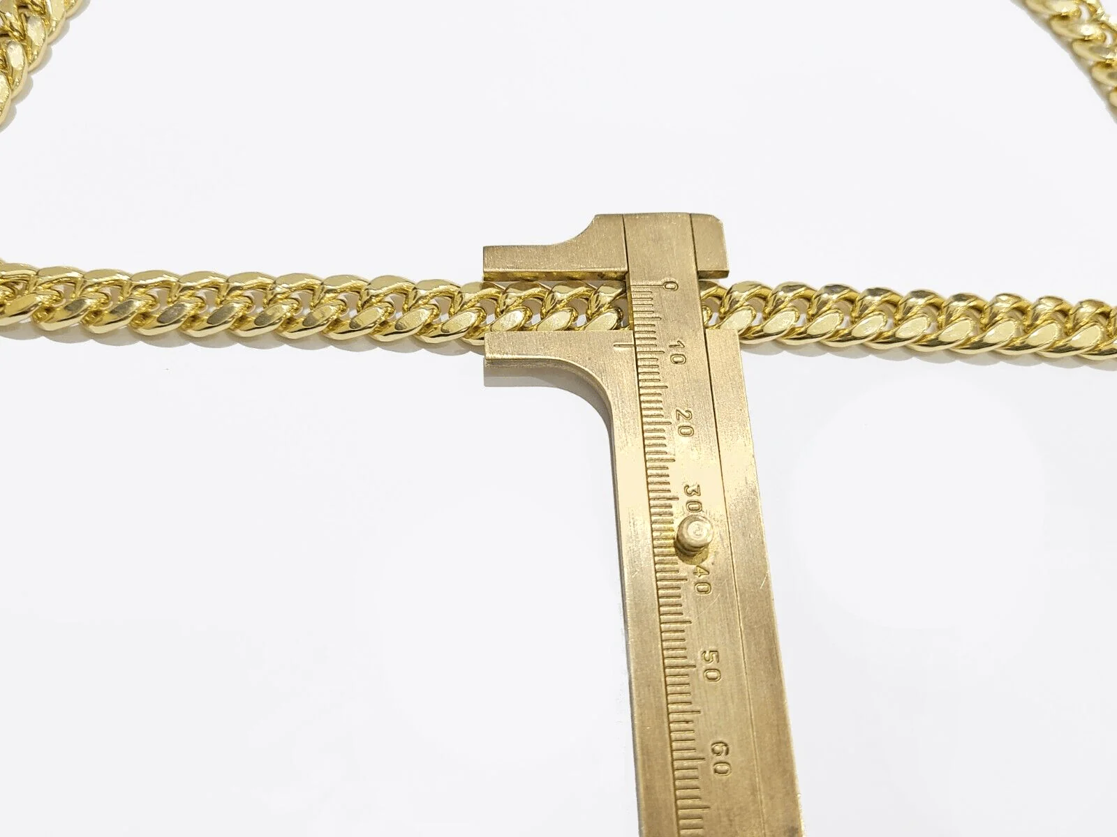 Real 14k Yellow Gold Necklace Miami Cuban Chain 9mm 20" inch 14kt Unisex Chain - Image 6