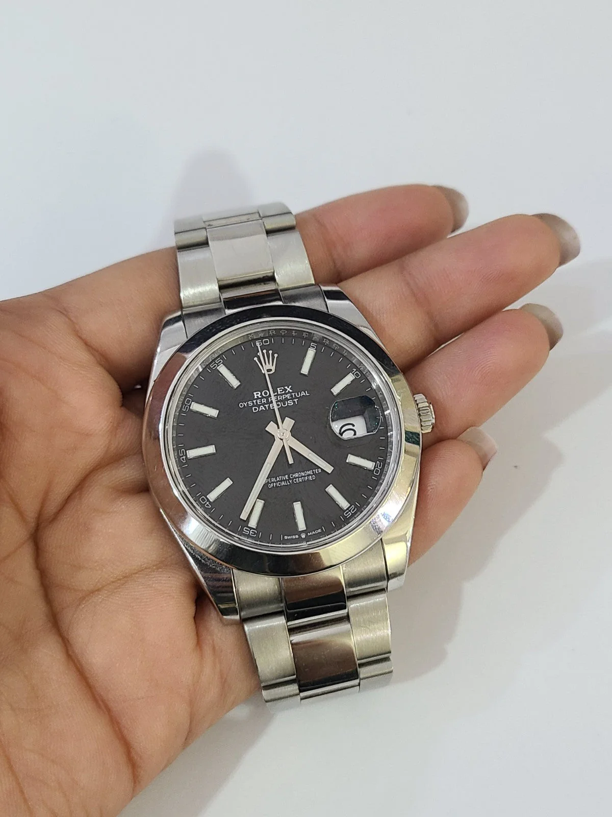 Rolex Datejust All Original 41mm Men Watch 126300 - Image 4