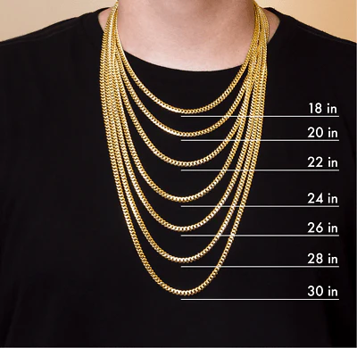 Solid Real 10k Gold Chain Miami Cuban Link 6mm Box Lock 22" Yellow Gold Necklace - Image 7